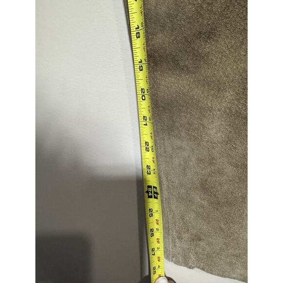 VTG Jones New York Womens 100% Genuine Leather Pants Size 14 Festival Primative - Picture 13 of 13